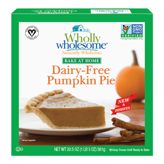 All Natural 8" Dairy-Free Pumpkin Pies (6 Pies)